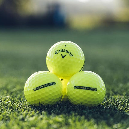 Callaway Golf Supersoft Golf Ball 2023, Yellow