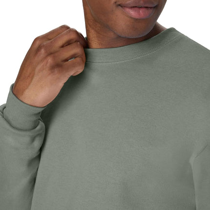 Hanes Men's P160 Sweatshirt, Stonewashed Green, L UK