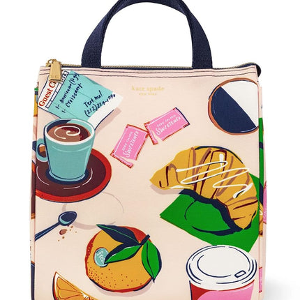 Kate Spade New York Cute Lunch Bag for Women, Larg