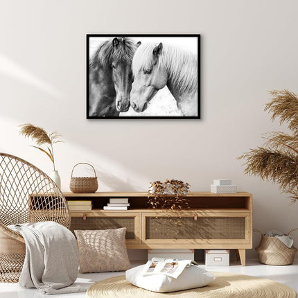 Americanflat 22x30 Picture Frame with Polished Plexiglass - Streamline Collection - Thin Border Picture Frame for Wall Display - Hanging Hardware Included - black