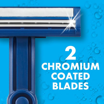 Gillette Sensor2 Disposable Razors for Men, Water Activated Lubrastrip to Help Avoid Skin Irritation, 18 count