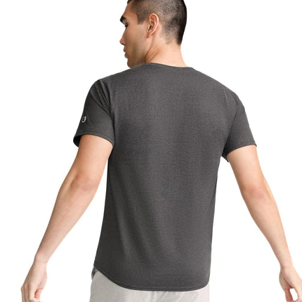 Champion Men's Classic Everyday Soft, Comfortable T-Shirt (Regular or Big & Tall), Granite Heather - C Logo, 3XL Big