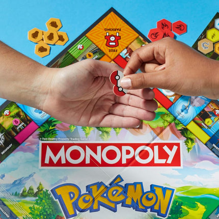 Monopoly Pokémon Edition Board Game | Ages 8 and Up | 2 to 4 Players | Kids Games for Pokémon Fans | Fun Family Games| 45 Mins. Avg. [video game]
