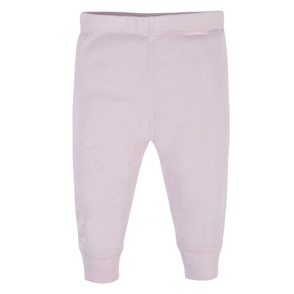 Gerber Baby Girls' Multi-Pack Active Pants Set, Pink Stripe, 3-6 Months