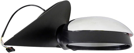 Dorman 955-1499 Espejo retrovisor exterior eléctrico del lado del pasajero - Plegable con señal para modelos selectos de Ford, cromado