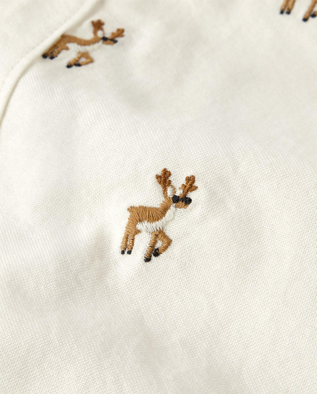 Camisas de manga larga con botones para niños pequeños y niños de Gymboree, Bunnys Tail, 6