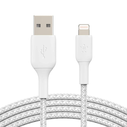 Belkin CAA002bt2MWH Braided Lightning Cable (Boost
