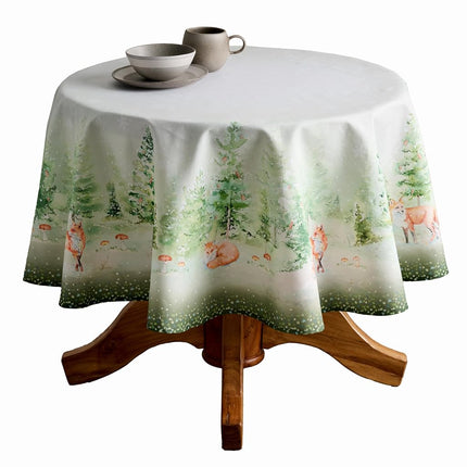Maison d' Hermine Table Cloth Round Table Reusable