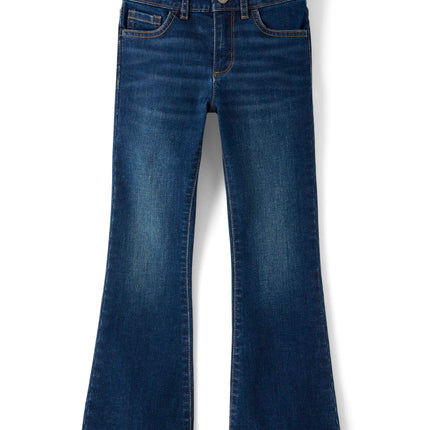 The Children's Place Girls' Wide Leg Denim Jeans, 