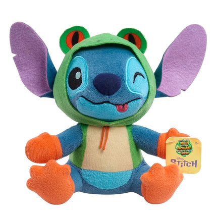 Disney Stitch Goes Wild Small Plush - Stitch Frog by Just Play