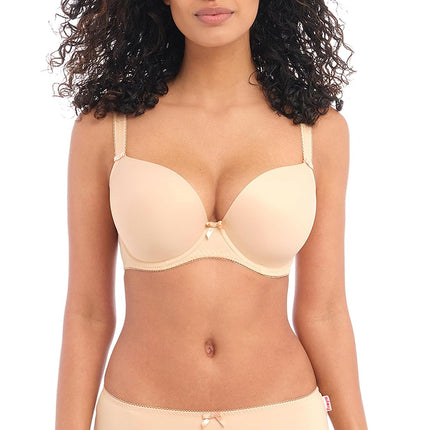 Freya Deco Moulded T-Shirt Bra Nude Beige 28E