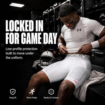 Gameday Armour Pro 5-Pad Girdle White L
