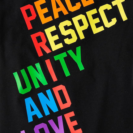 The Children's Place Assorted Everyday Short Sleeve Graphic T-Shirts,multipacks, Pride/Peace/Positive Vibes, Medium