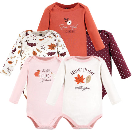 Hudson Baby unisex-baby Cotton Long-sleeve Bodysui