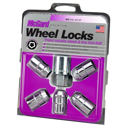 McGard 24538 Wheel Set, Chrome, 5 Locks / 1 Key