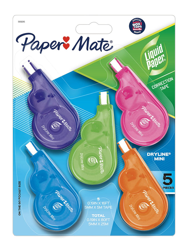 Paper Mate Liquid Paper DryLine Mini Correction Ta
