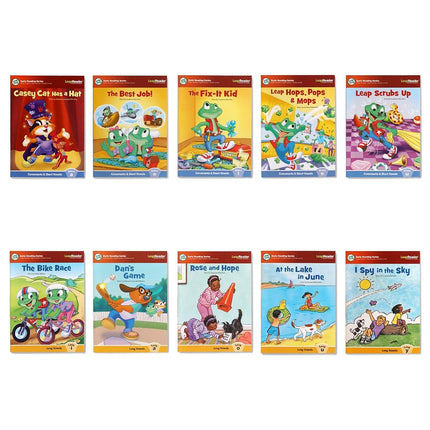 LeapFrog LeapReader System Learn to Read 10 Book Mega Pack - Teal - Online Exclusive
