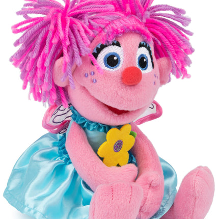 GUND Niños Plaza Sésamo Peluche ABBY CADABBY Con Flores