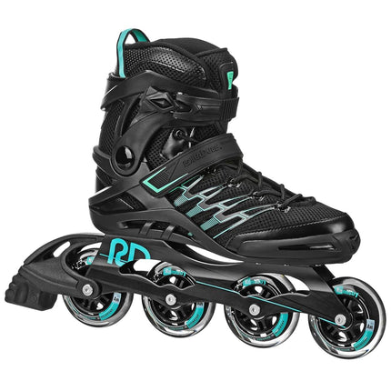Roller Derby Q-84 Women's Inline Skates - Black/Te