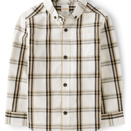 Gymboree,and Toddler Long Sleeve Plaid Button Up S