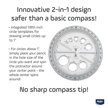 Helix 36002 Angle and Circle Template