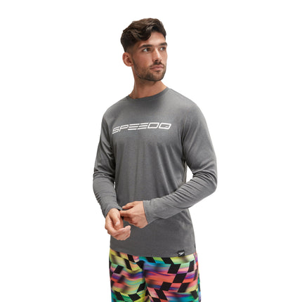 Speedo Unisex's Long Sleeve Graphic Swim Shirt, St