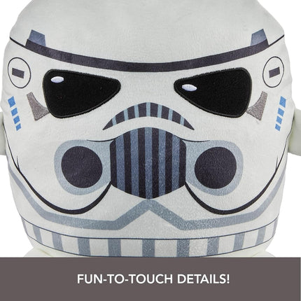 Star Wars Cuutopia Plush Stormtrooper, Soft Rounded Pillow Doll, Collectible Toy Gift Inspired by the Character, 10-inch