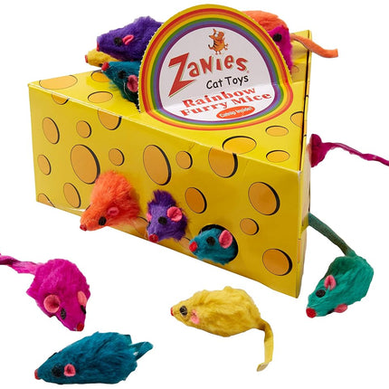 Zanies Womens Cheese Wedge Display Box with 60 Rai