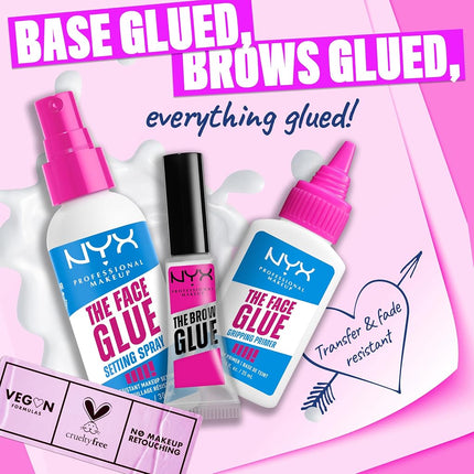 NYX Professional Makeup Primer, Face Glue Gripping Primer, All Skin Types