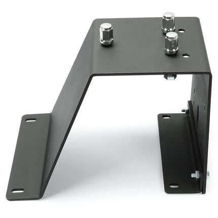 ECOTRIC Tire Carrier Mount Textured Black Heavy Duty for 1987-1995 Wrangler YJ, 1997-2006 Jeep Wrangler TJ, and 2004-2006 Wrangler LJ