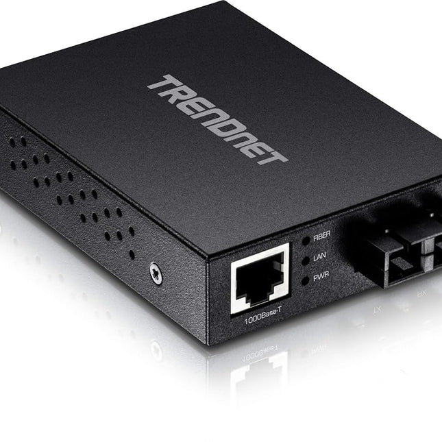 TRENDnet tfc-gmsc Converter of Fibre multi-modale SC-Type, Black