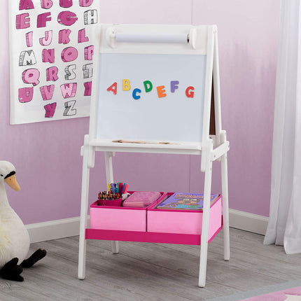 Chevalet double face en bois peint Delta Children - Blanc
