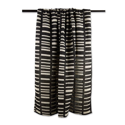 DII Urban Geometric Collection Cotton Throw Blanke