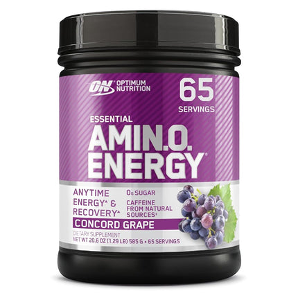 OPTIMUM NUTRITION Amino Energy, Concord Grape, Low