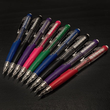 Pentel Twist Erase Click Mechanical Pencil 0.5 mm (Pack of 12 Blue