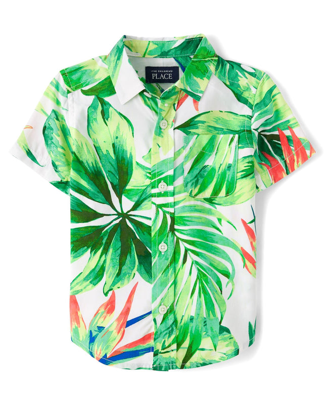 The Children's Place Baby Boys' and Toddler Poplin