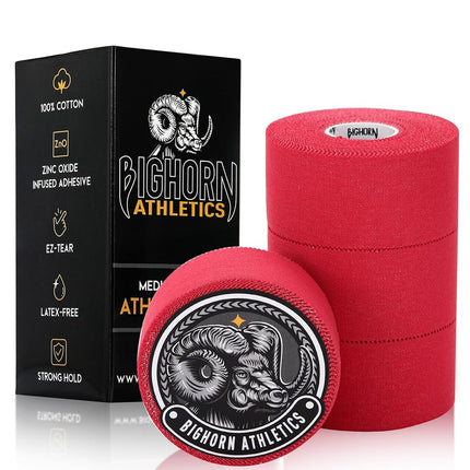 Bighorn Athletics Sports Tape | EZ-Tear Red Athlet