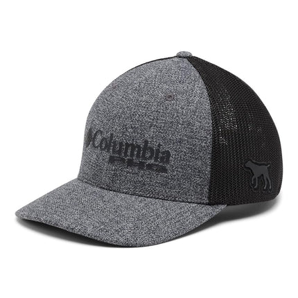 Columbia Women's PHG Logo Mesh Ball Cap, Charcoal 