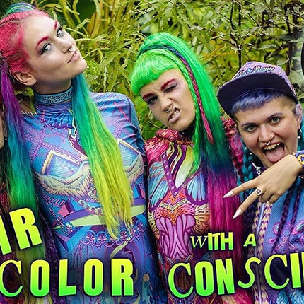 MANIC PANIC Classic Rock N Roll Red Semi Permanent Hair Color - Warm Medium Red Hair Dye for Women & Men That Lasts 4-6 Weeks - Vegan, Ammonia & Cruelty-Free - Create & Mix Custom Shades (4oz / 3pk)