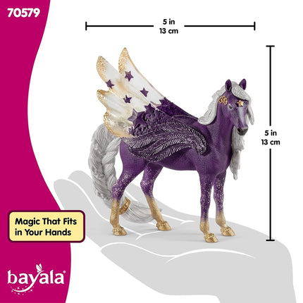 Schleich Bayala - Star Pegasus, Mare Toy Figurine - Kids Ages 5+ | 70579
