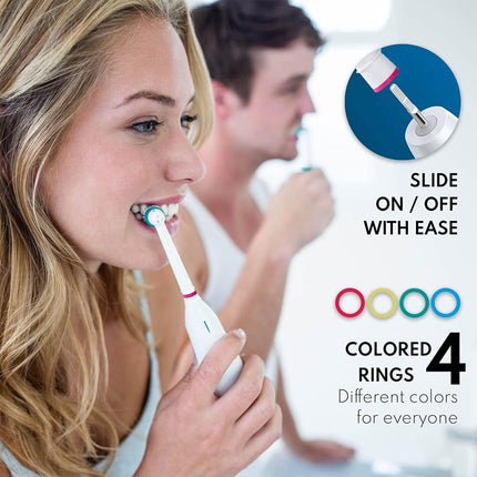 Replacement Toothbrush Heads for Oral B Braun - Ortho and Power Tip Brush Heads Compatible with Oralb Electric Toothbrush - Good for Braces, Crowns, Bridges 20 Pk. Fit The Oral-B Pro 1000, Kids Plus