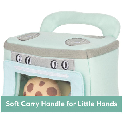 GUND Baby Mi Primer Juego de Peluches de Repostería con Sonidos, Sonajero, Chirridos y Crujidos, Juguete Sensorial de Peluche Ultrasuave para Bebés y Recién Nacidos