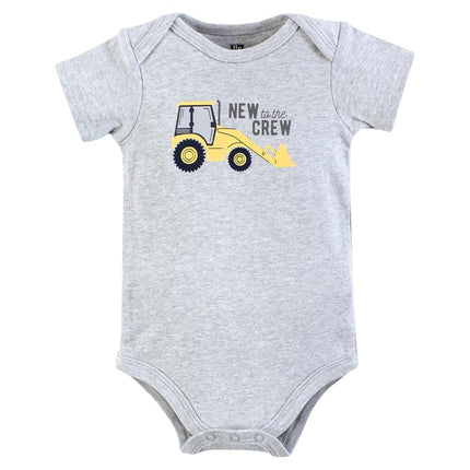 Hudson Baby Bodysuits de Algodón Navideños Unisex para Bebés, Azul, Prematuro