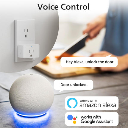 Philips Wi-Fi Gateway, control remoto sin llave y gestión de cerraduras por Bluetooth, puente Wi-Fi, funciona con Alexa y Google Home para control por voz