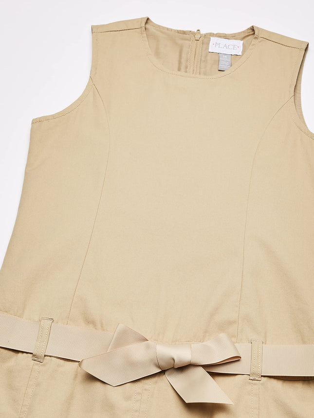 The Children's Place Big Girls' Uniform Jumper, Sandy, 6