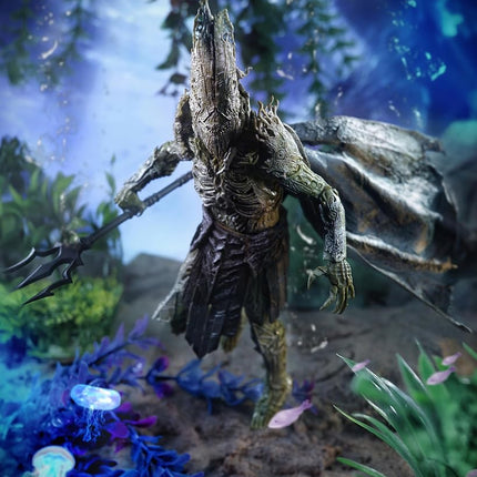 McFarlane Toys DC Multiverse King Kordax 7-Inch Action Figure - Incredibly Detailed Brute Conqueror with Ultra Articulation, Trident, and Collectible Art Card