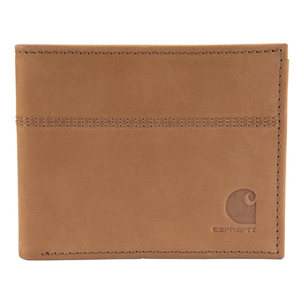 Carhartt Men's Bifold and Passcase Wallet, Durable