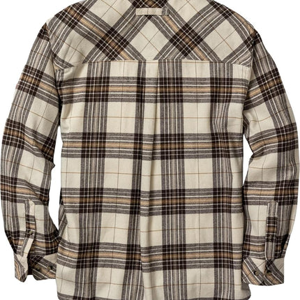 Legendary Whitetails Men's Flannel Shirt Long Sleeve Button Down 100% Cotton, Horned Buck Plaid, XXXXXL Big