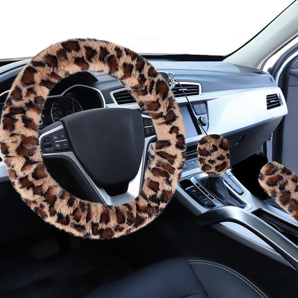 Accmor Fuzzy Car Steering Wheel Cover, Universal F