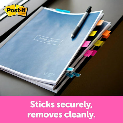 Post-it Flags, 200/High Volume Desk Grip Dispenser, 1 in Wide, Red (680-HVRD)